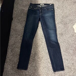 Tory Burch Dark Blue Skinny Jeans